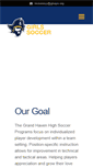 Mobile Screenshot of grandhavensoccer.com
